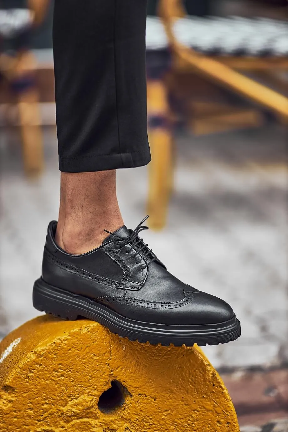 Brogue Black Shoes