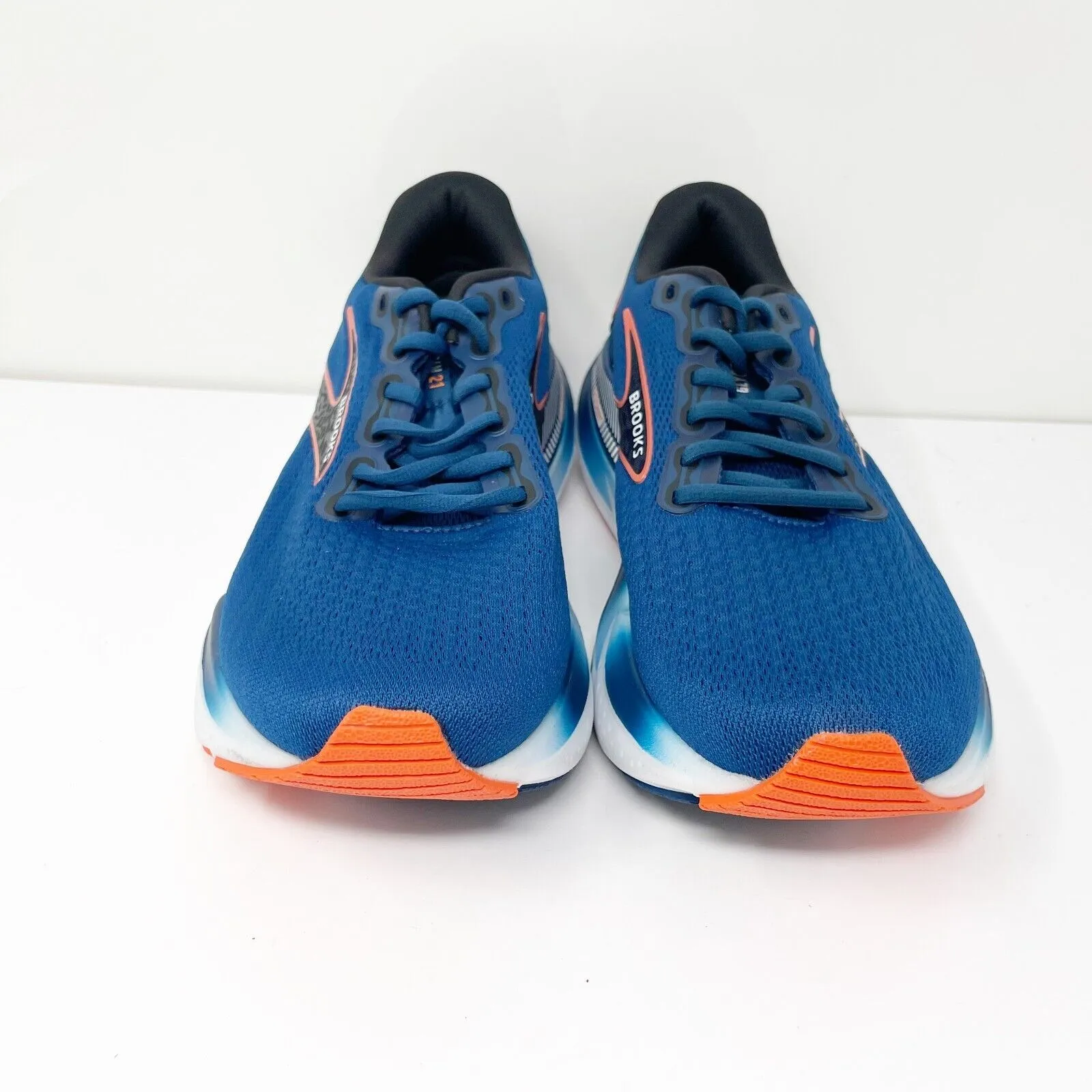 Brooks Mens Glycerin GTS 21 1104201D474 Blue Running Shoes Sneakers Size 8.5 D