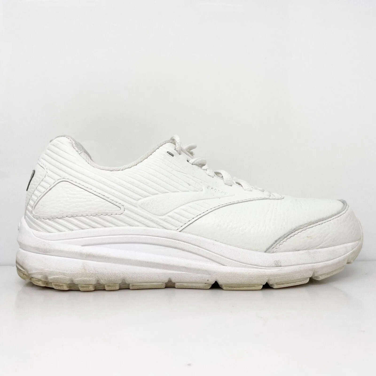 Brooks Womens Addiction Walker 2 1203071B142 White Running Shoes Sneakers Sz 7 B