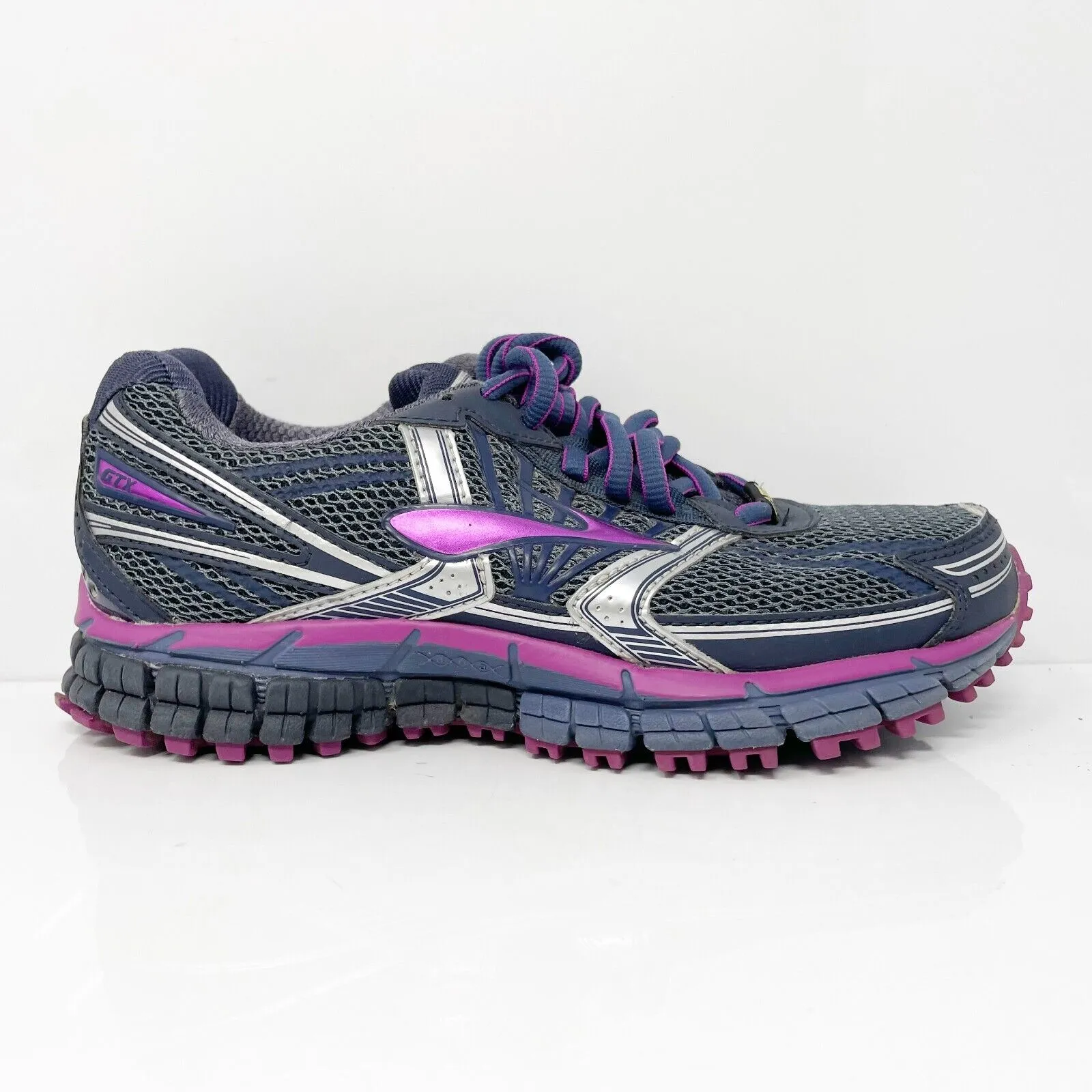 Brooks Womens Adrenaline Asr 11 GTX  1201661B541 Gray Running Shoes Sneakers 6B