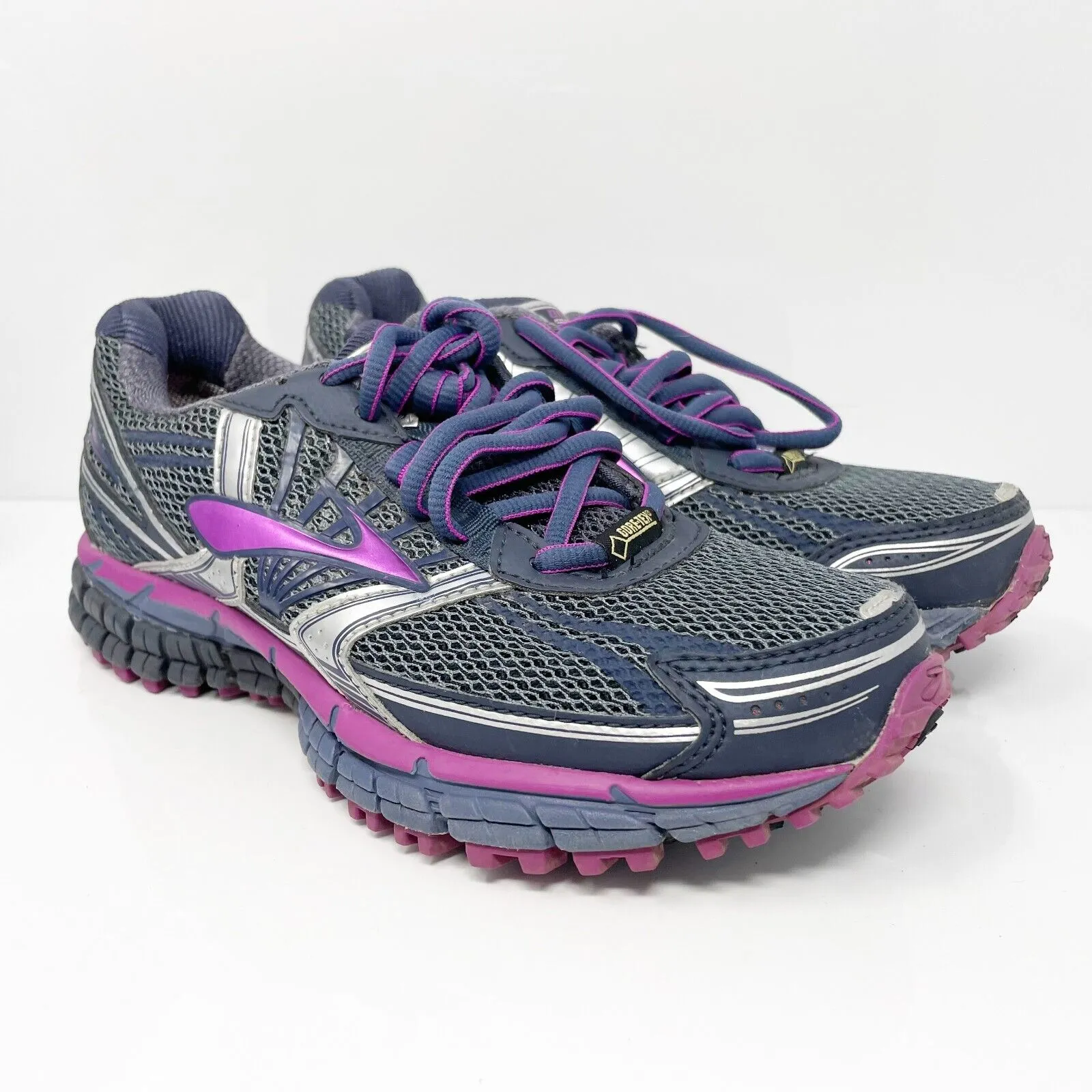 Brooks Womens Adrenaline Asr 11 GTX  1201661B541 Gray Running Shoes Sneakers 6B