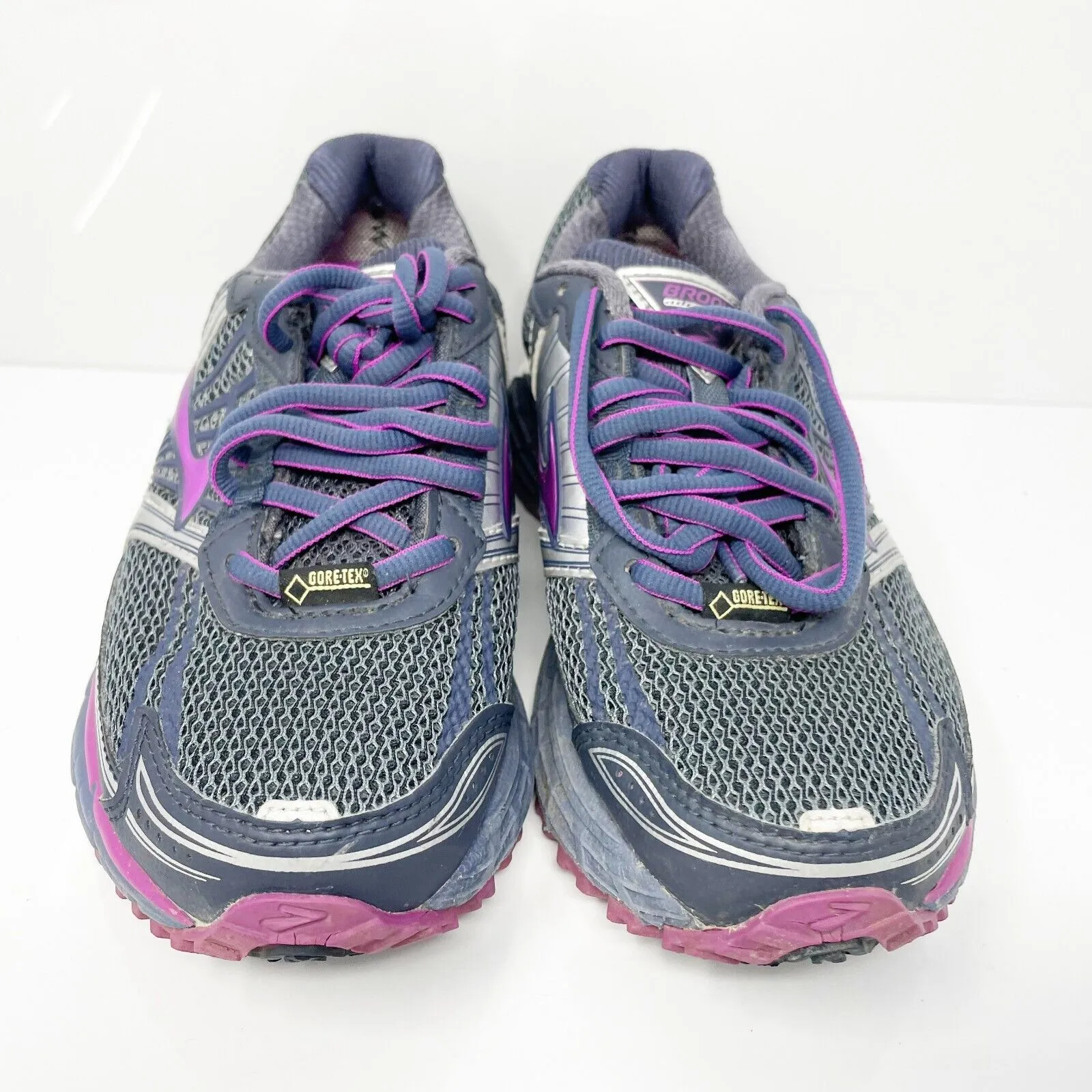 Brooks Womens Adrenaline Asr 11 GTX  1201661B541 Gray Running Shoes Sneakers 6B