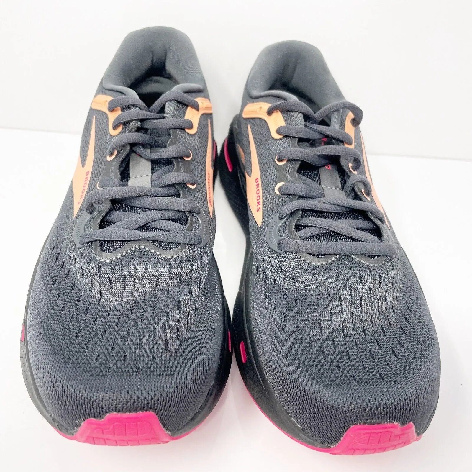 Brooks Womens Ghost Max 1203951B049 Black Running Shoes Sneakers Size 9 B