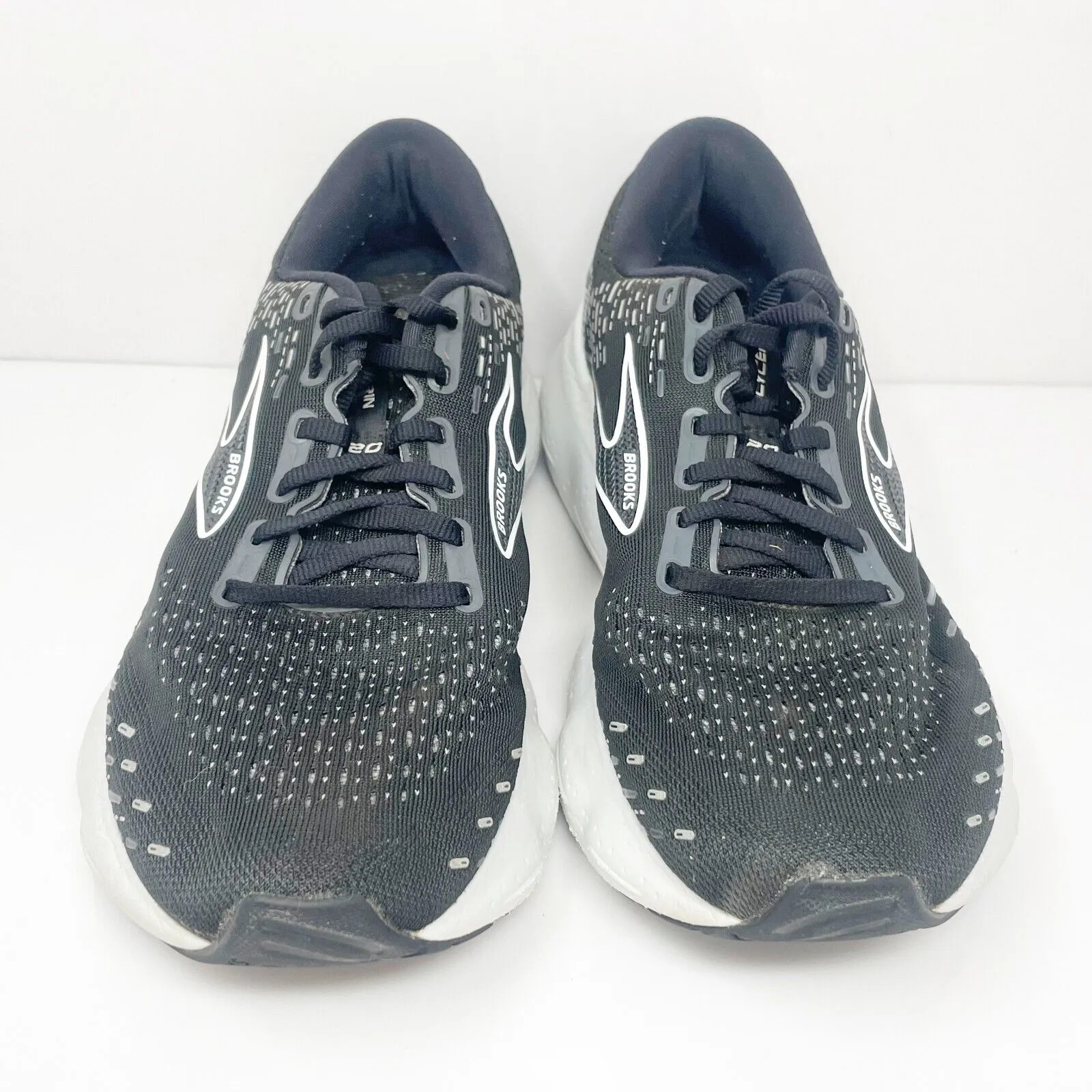 Brooks Womens Glycerin 20 1203691B059 Black Running Shoes Sneakers Size 10.5 B