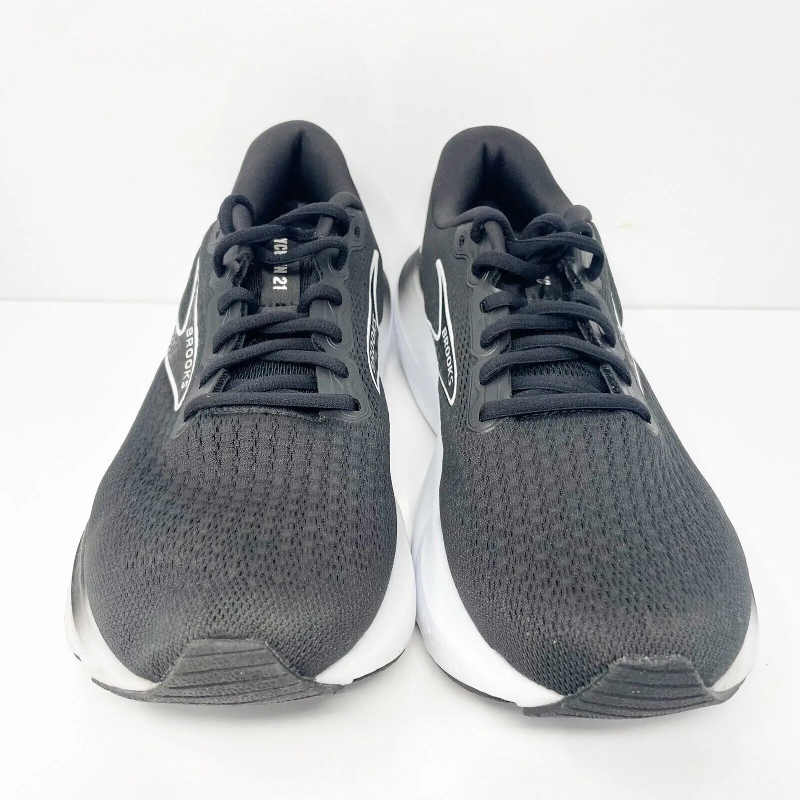 Brooks Womens Glycerin 21 1204081B090 Black Running Shoes Sneakers Size 10 B