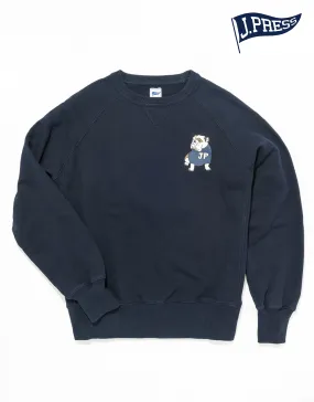 BULLDOG SWEATSHIRT - NAVY