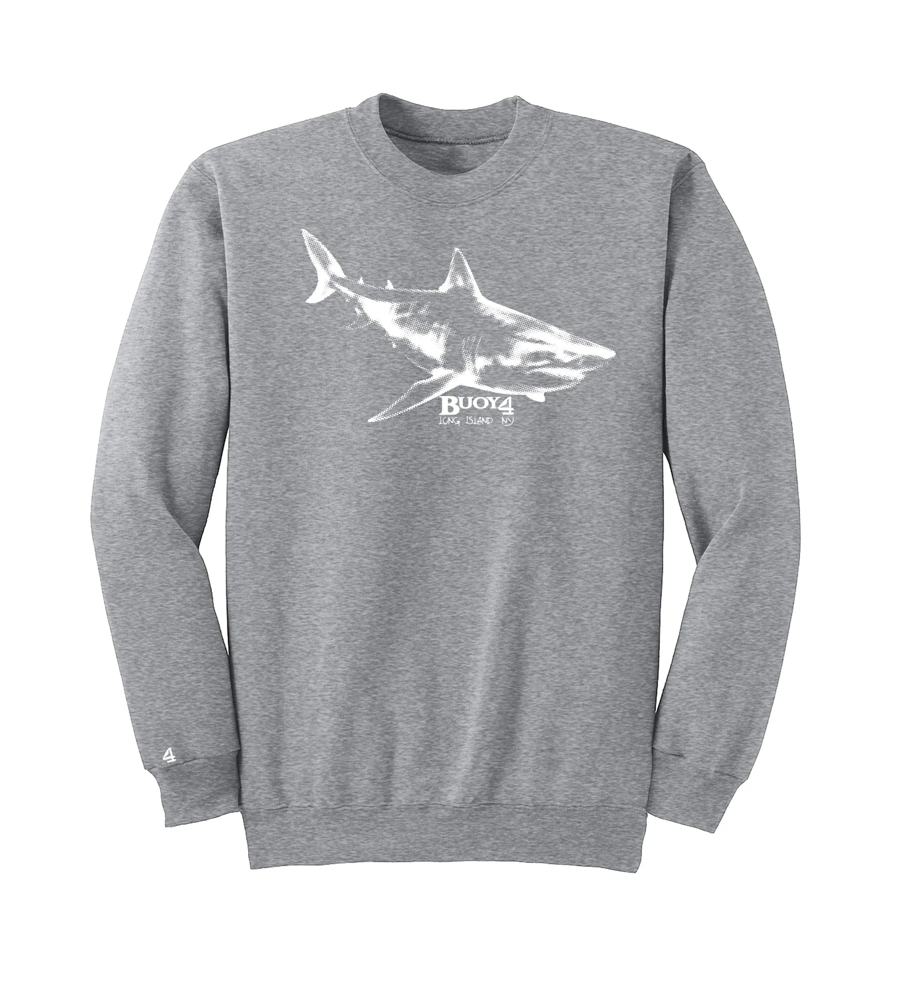 BUOY 4 Great White Crewneck Sweatshirt