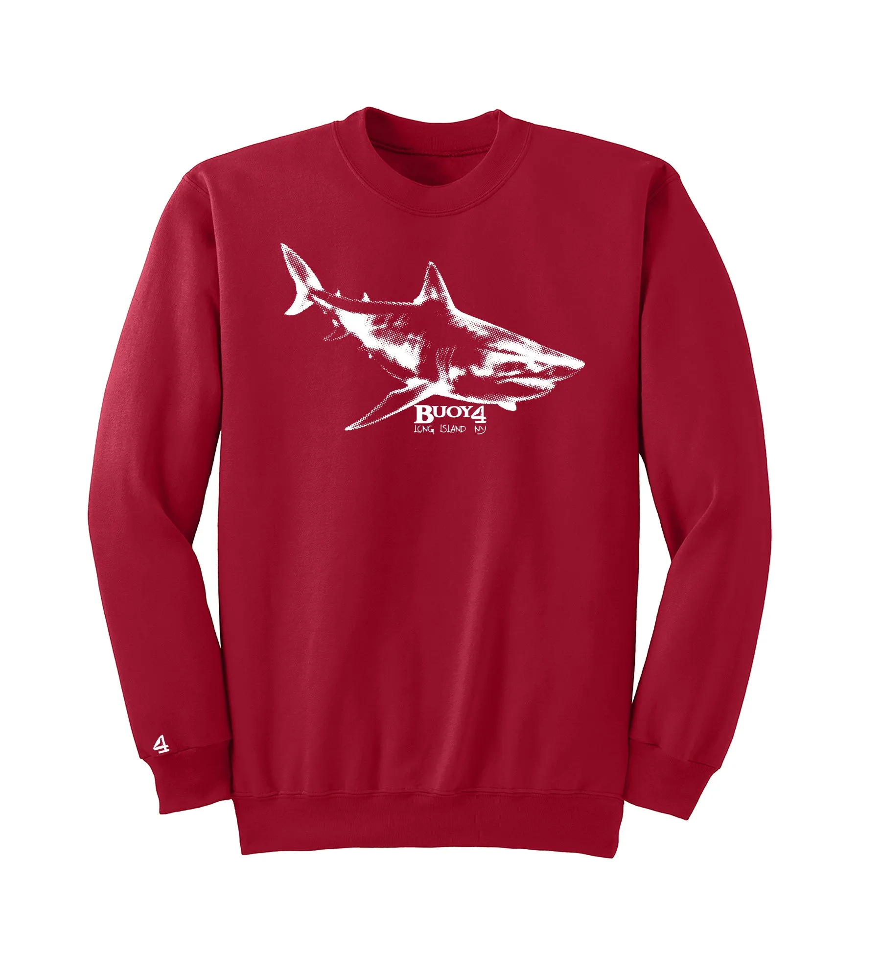 BUOY 4 Great White Crewneck Sweatshirt