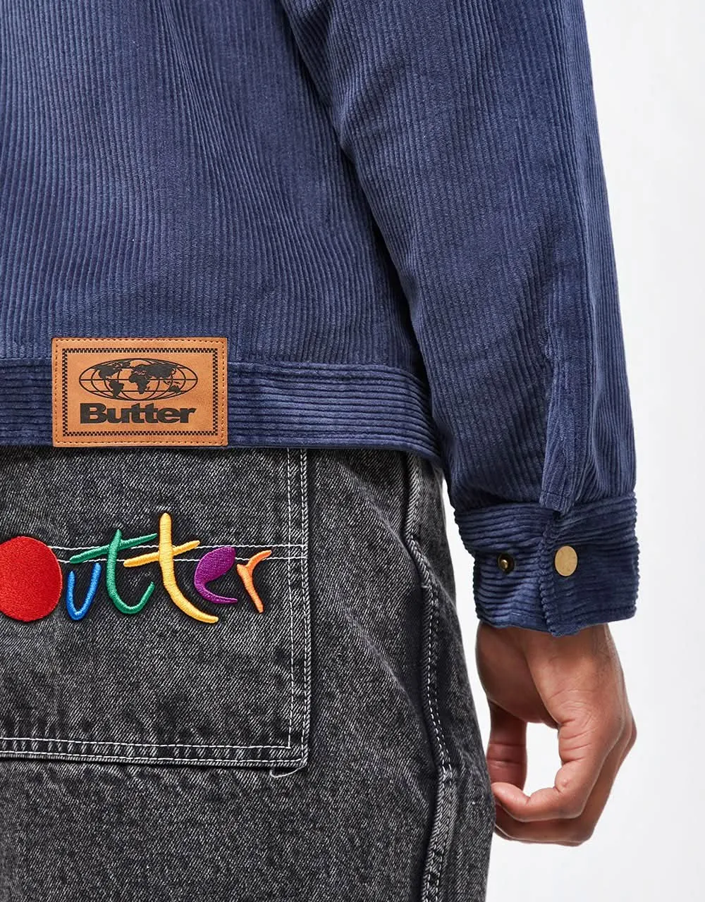 Butter Goods Corduroy Club Jacket - Navy