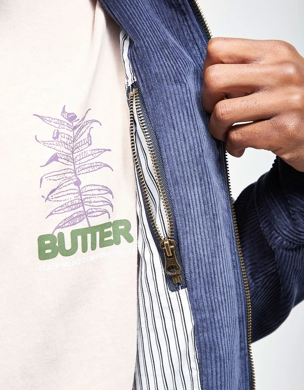 Butter Goods Corduroy Club Jacket - Navy