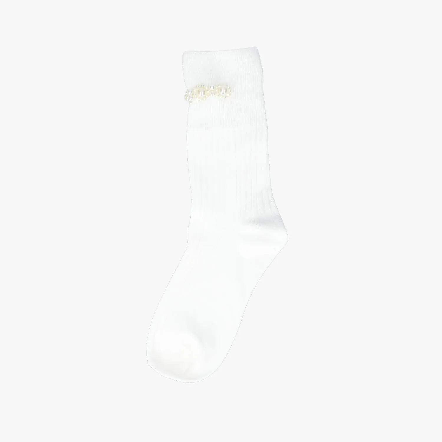 White Good girl socks