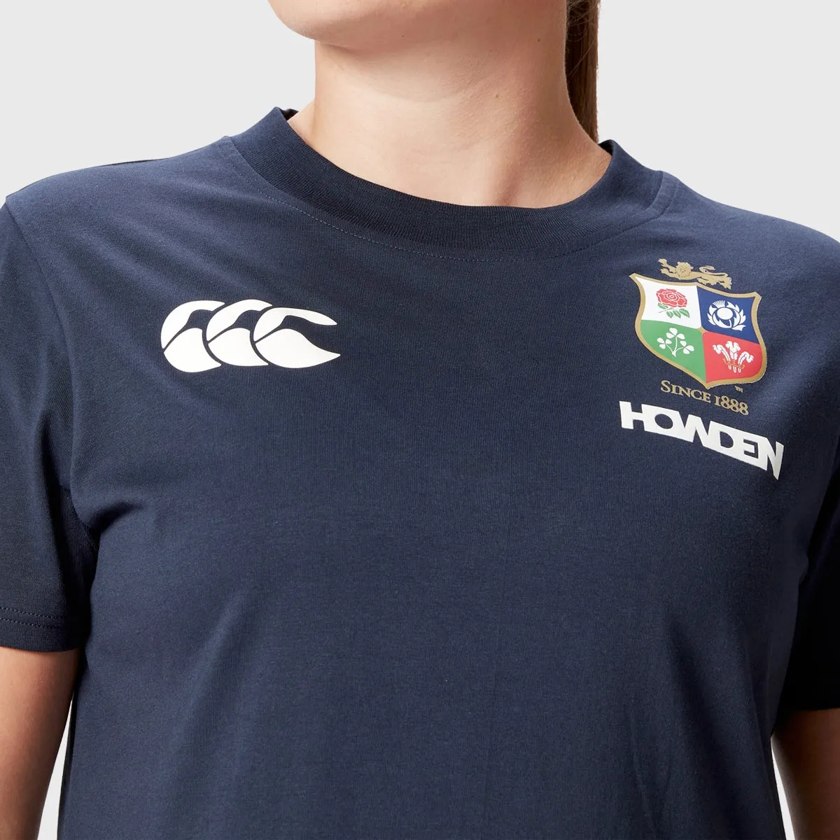 Canterbury British & Irish Lions Women's Cotton Tee Navy