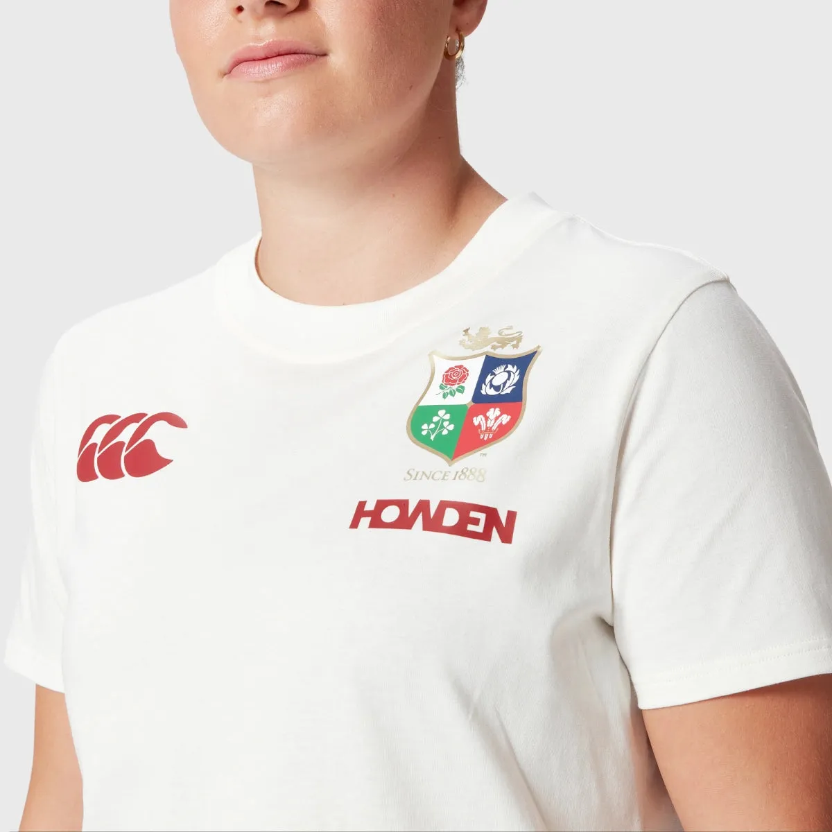 Canterbury British & Irish Lions Women's Cotton Tee White