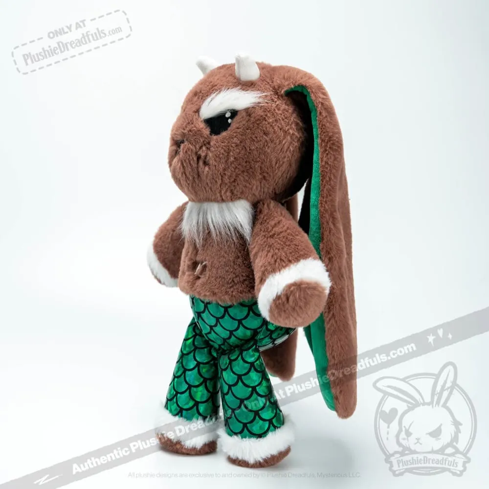 Capricorn Rabbit Plush Stuffed Animal Toy by Plushie Dreadfuls