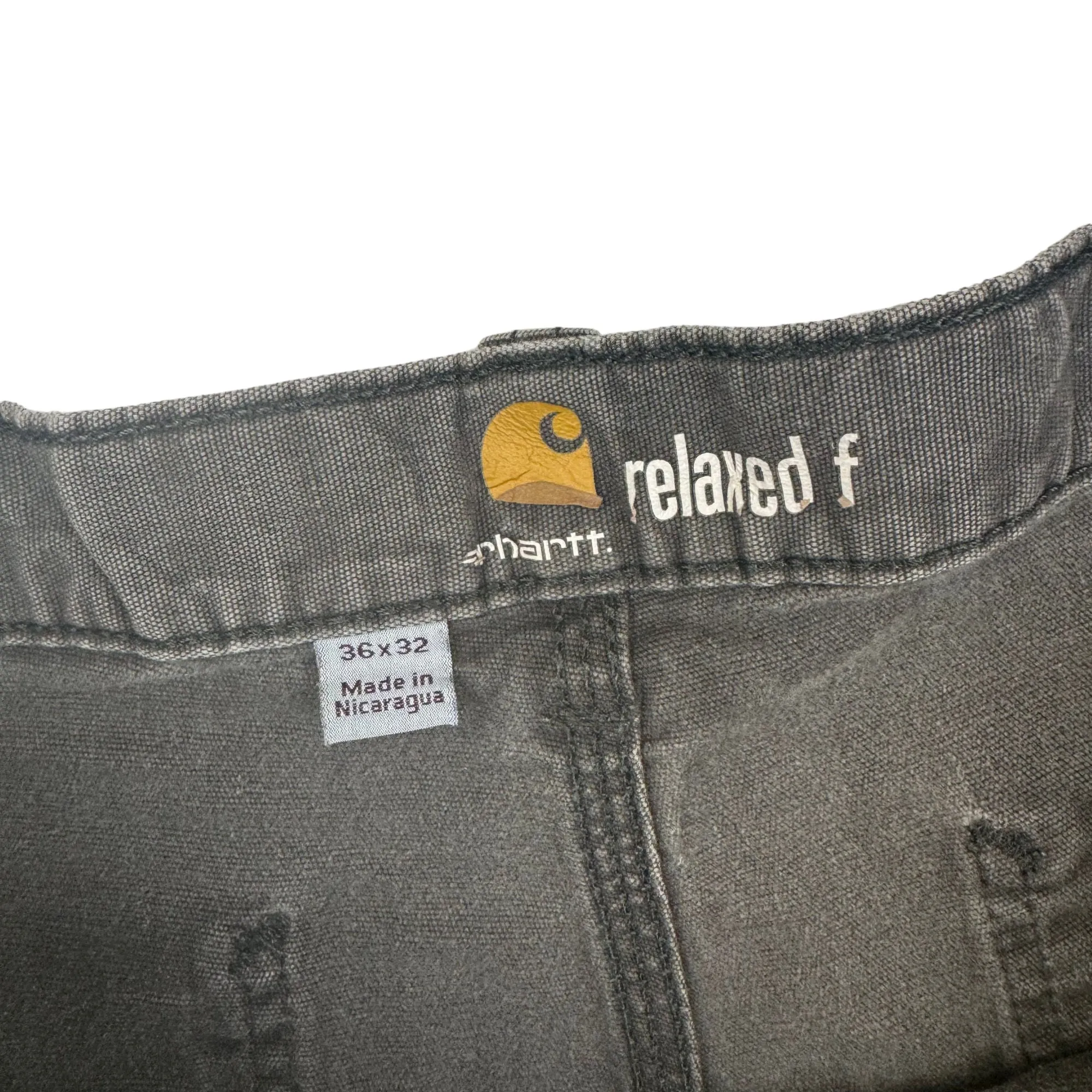 Carhartt Relaxed Fit Workwear Trousers Grey