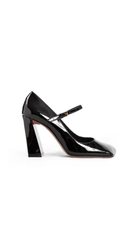 Black Mary Jane 95 Charlotte Pumps