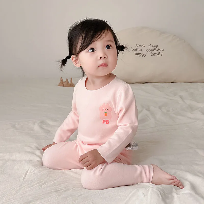 Children's Wholesale Sleepwear with Cute Cartoon Letters Design [Product Code: 231019142]