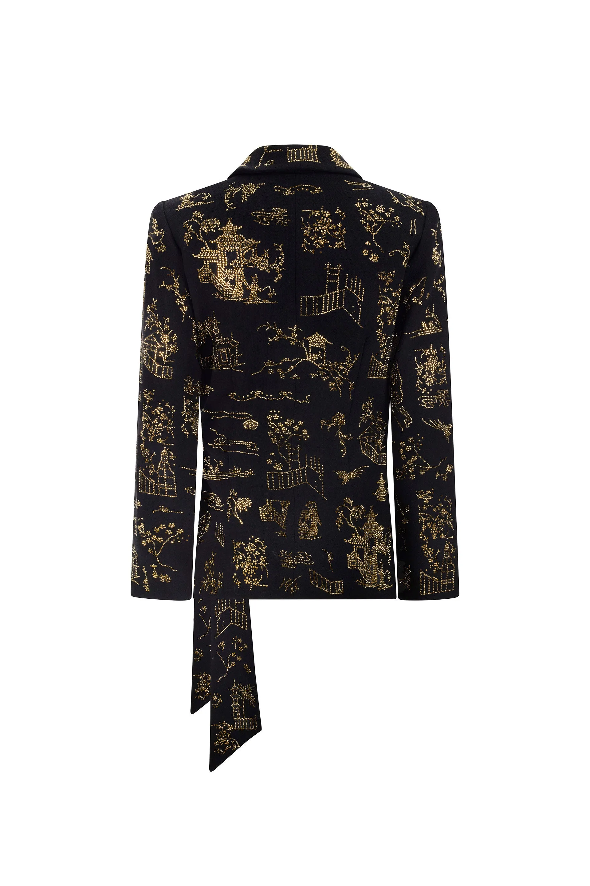 'CHINOISERIE' WRAP JACKET