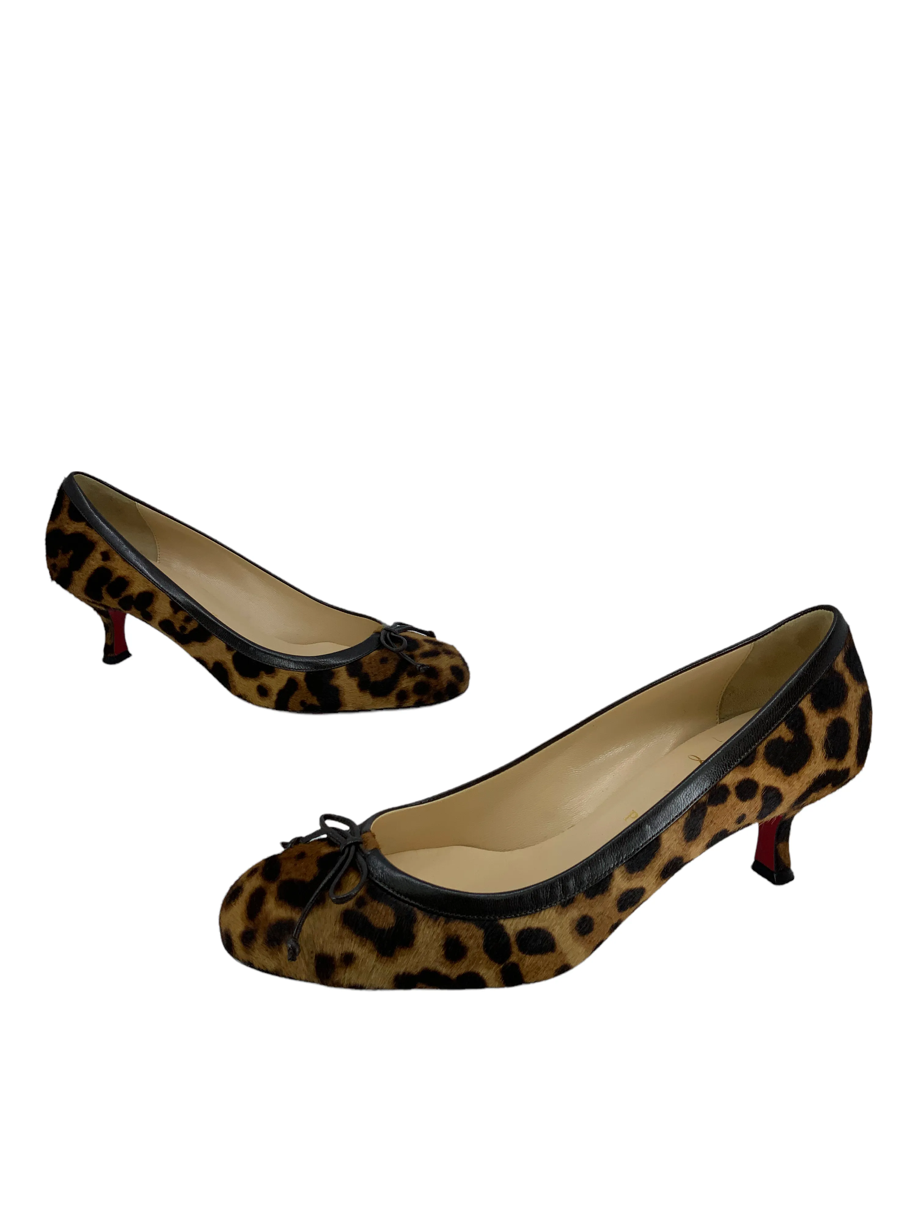 Christian Louboutin Pony Hair Pumps Size 9