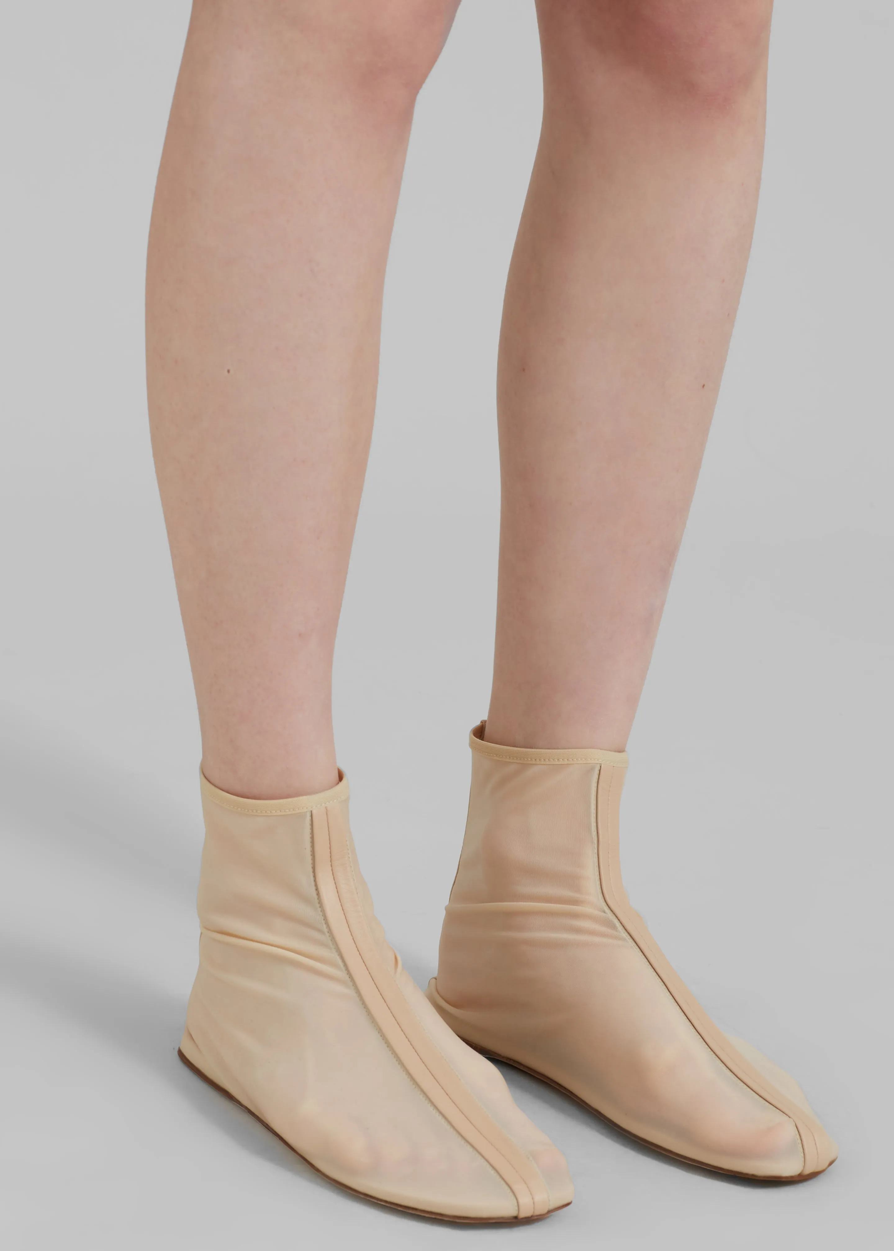 Christopher Esber Benson Ankle Boots - Butter