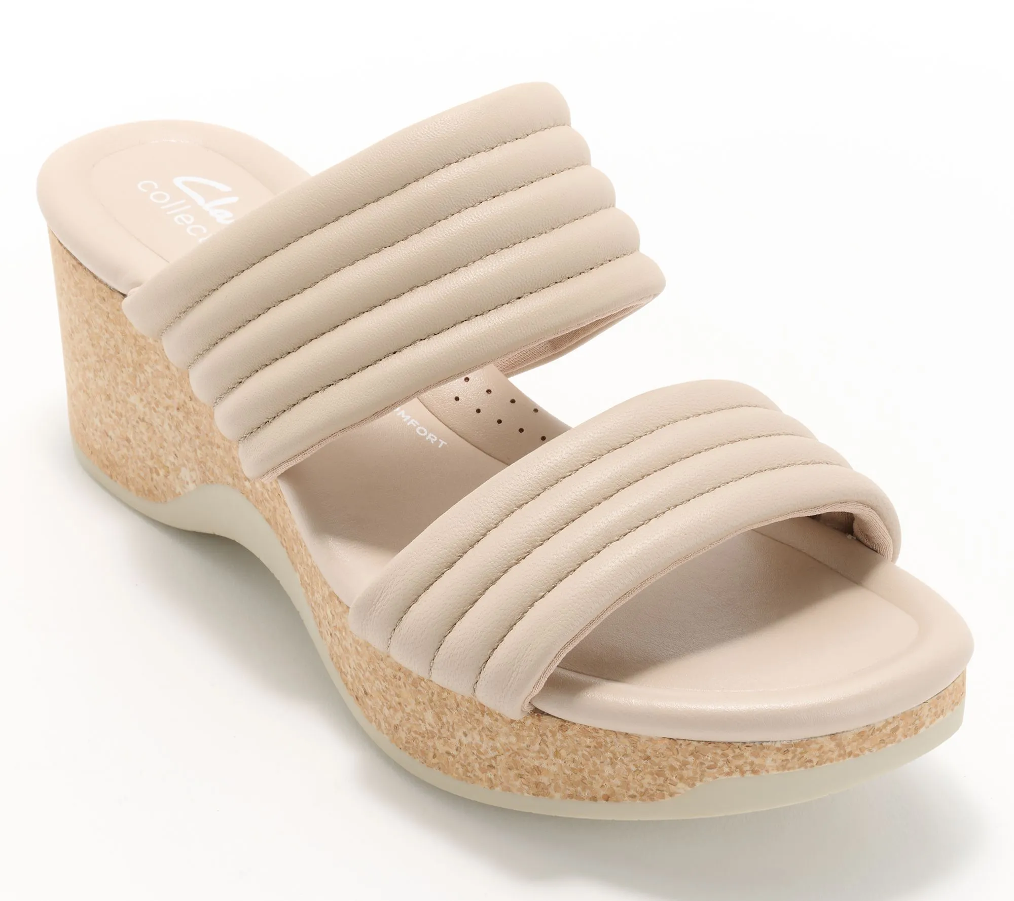 Clarks Chelseah Path Leather Wedges