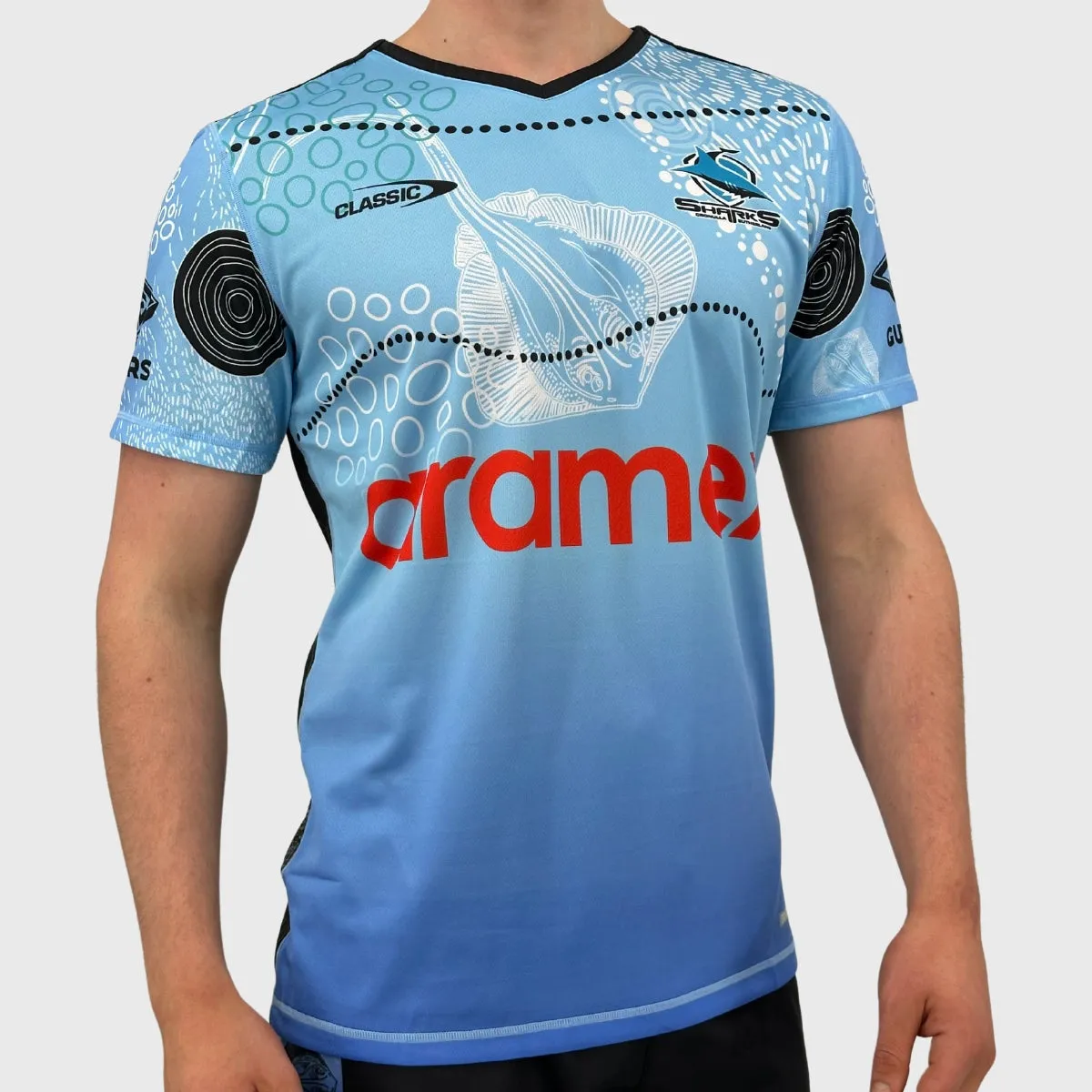 Classic Sharks Men's NRL Indigenous Training Tee