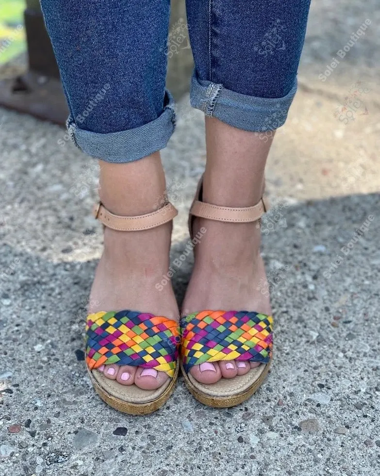 Claudia Multicolor Heels