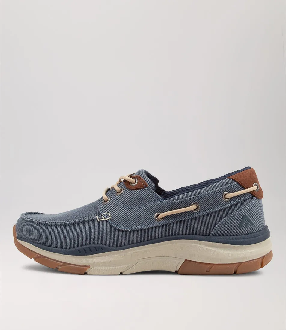 COLORADO Zefta Navy Canvas Sneakers