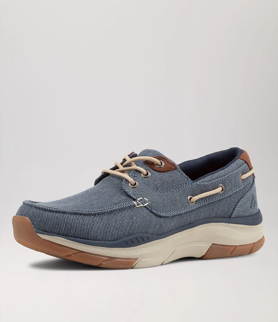 COLORADO Zefta Navy Canvas Sneakers