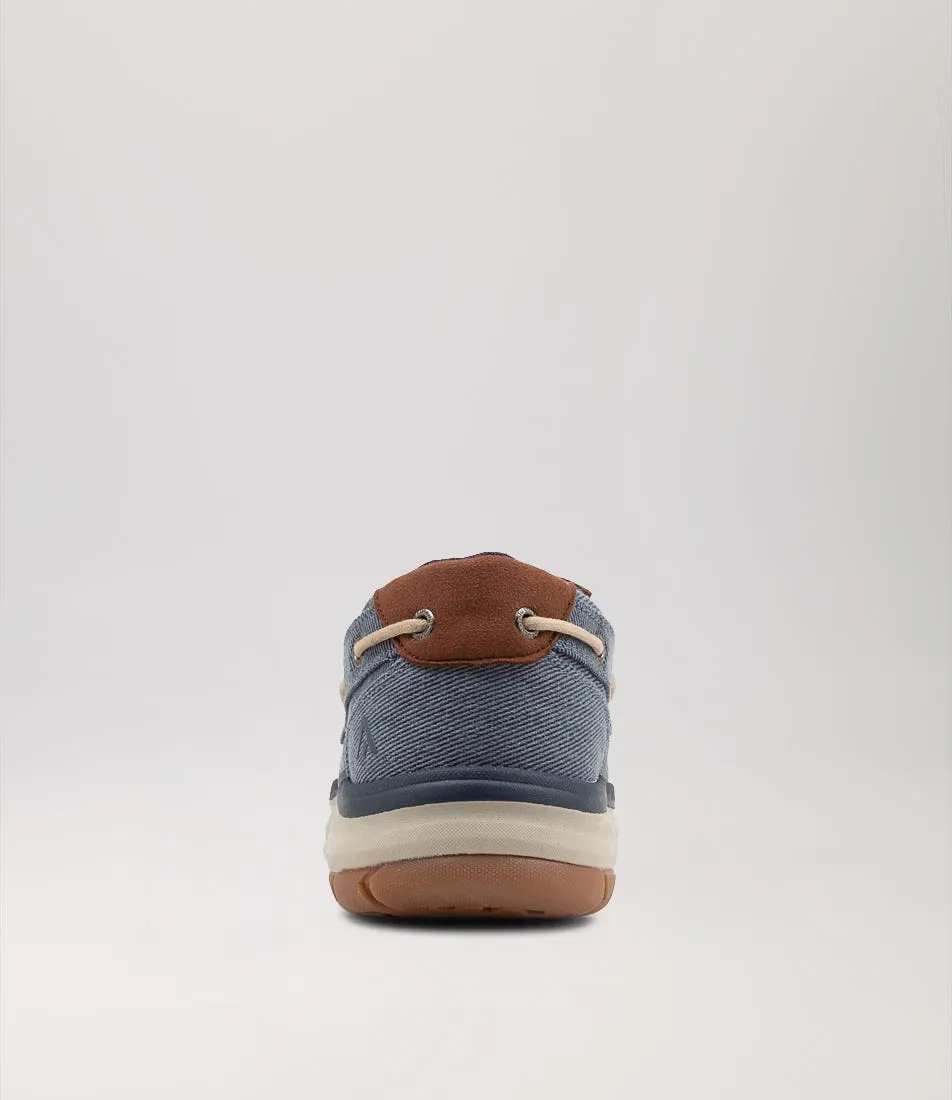 COLORADO Zefta Navy Canvas Sneakers