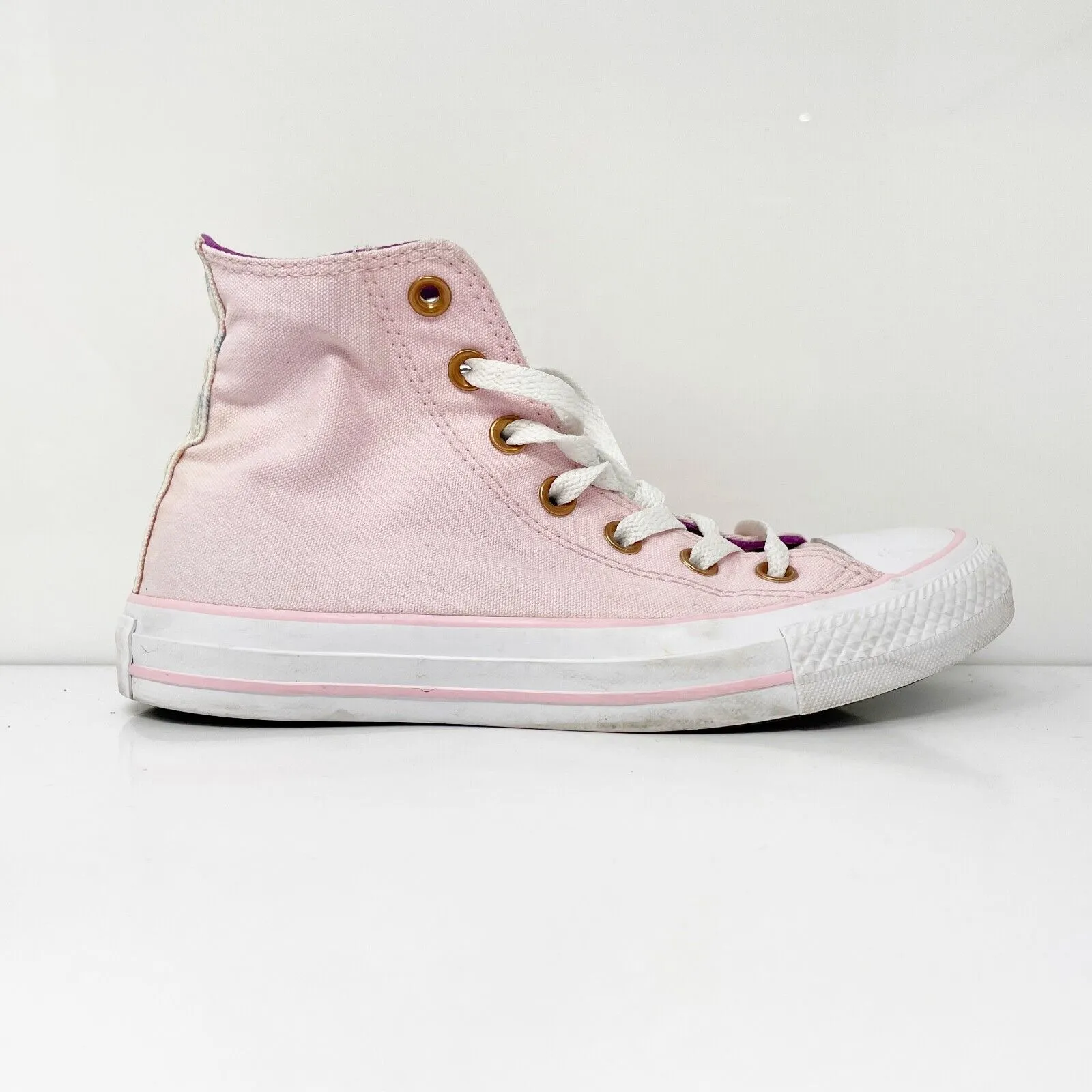 Converse Unisex CT All Star Hi 885177 Pink Casual Shoes Sneakers Size M4.5 W6.5