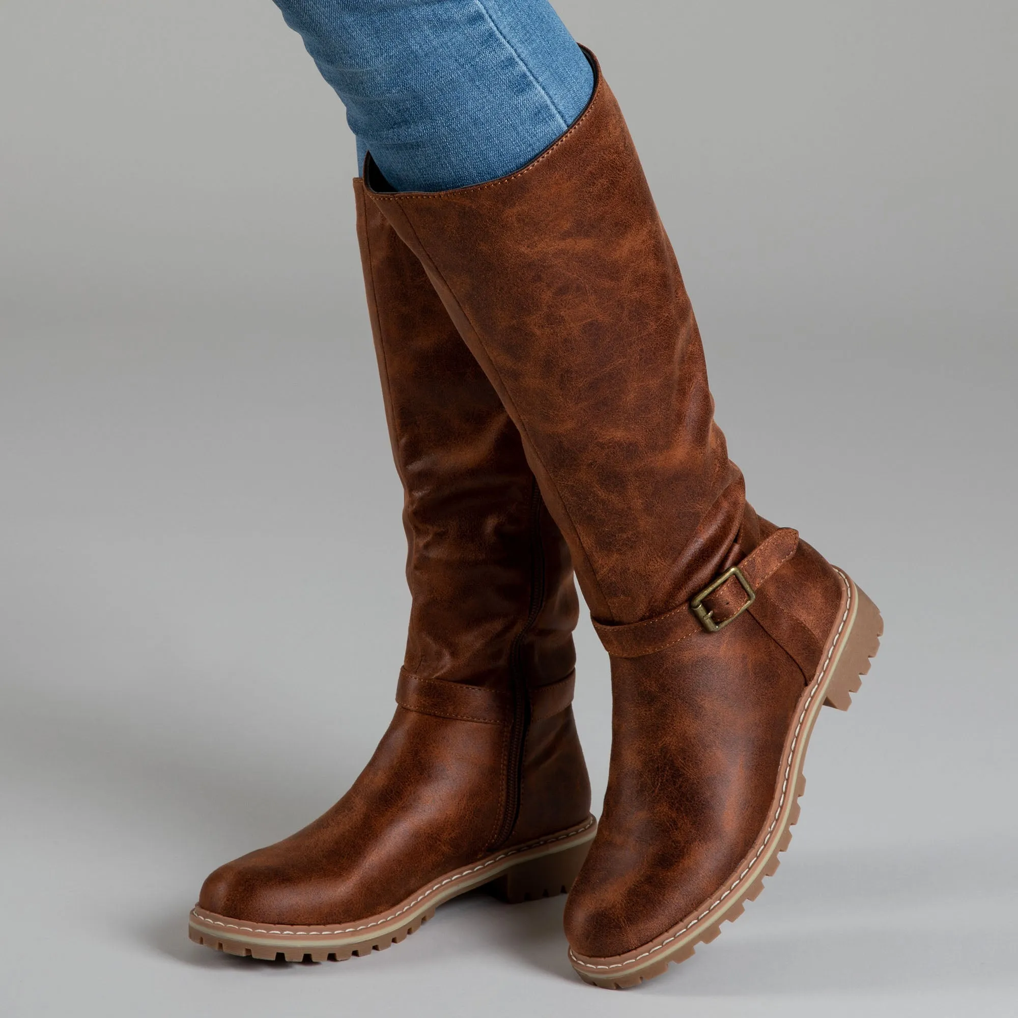 Corkys Giddy Up Cognac Distressed Boots