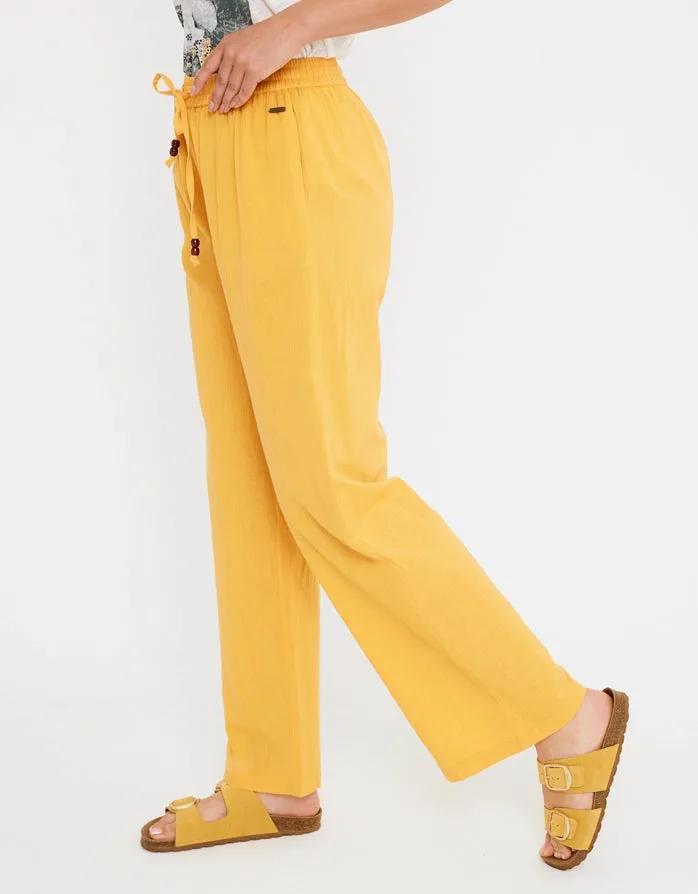 Cotton and Linen Long Trousers - Givit