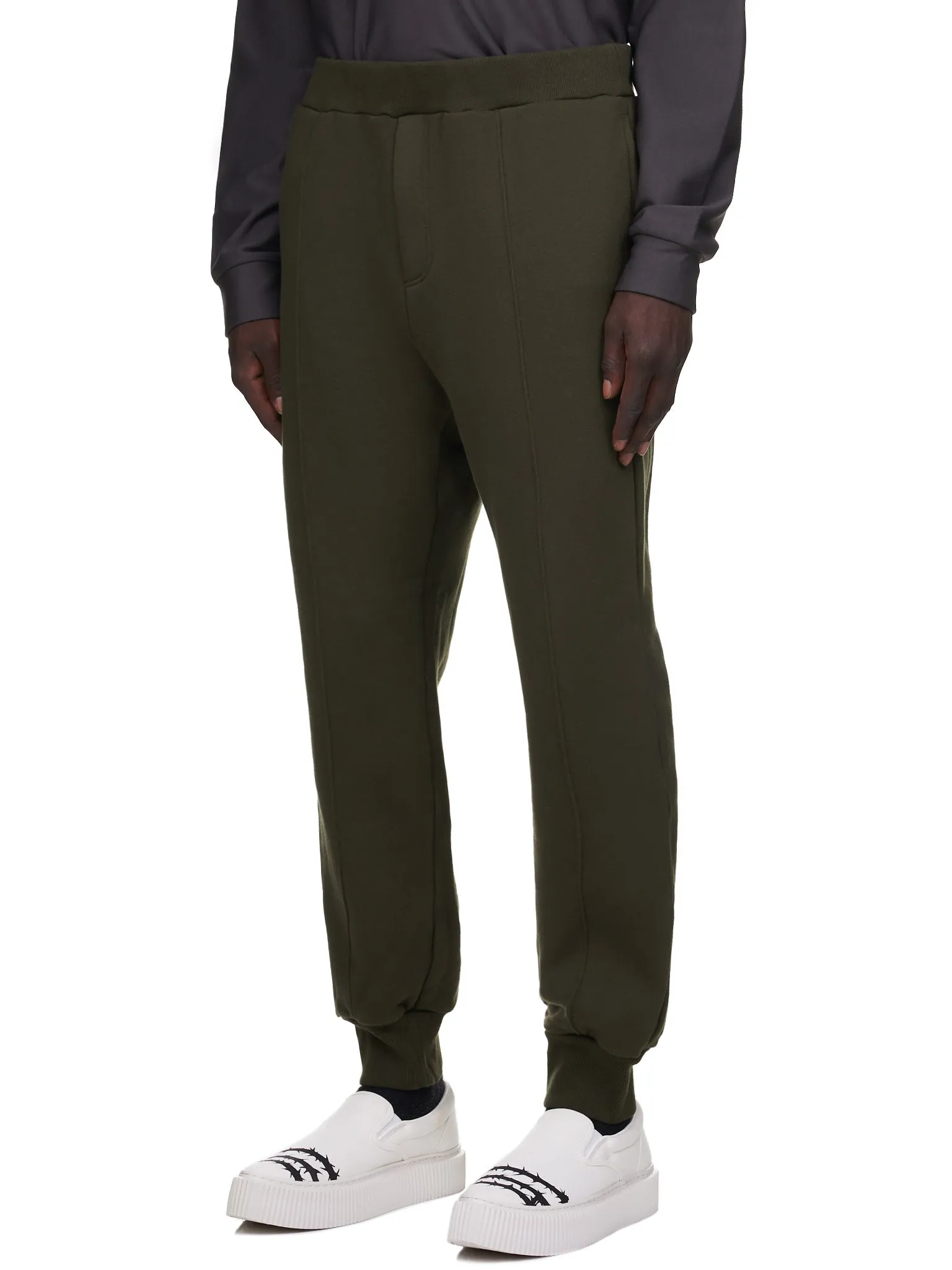 Crease Sweat Trousers (UC2A4502-DARKGREEN)