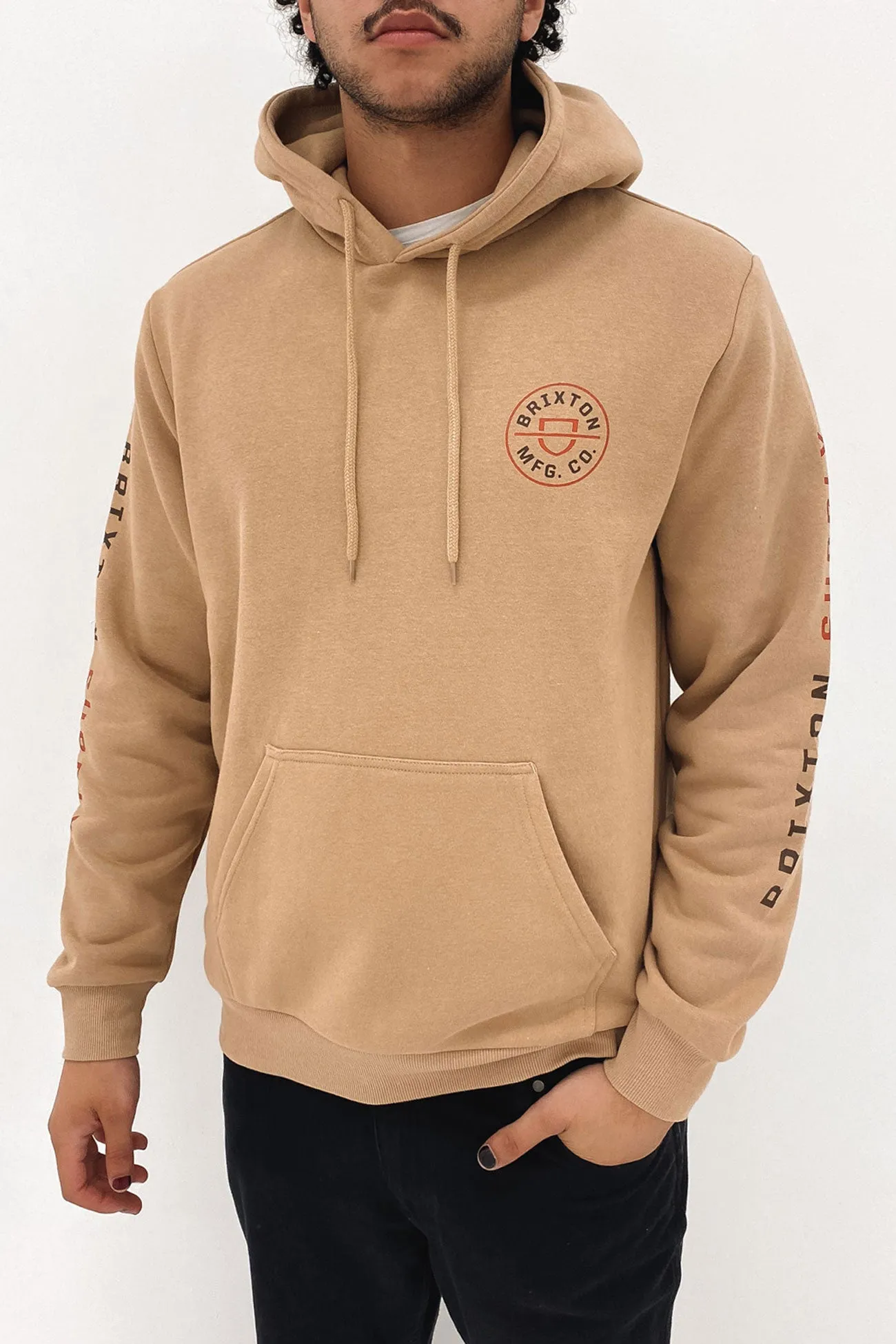 Crest Hood Sand Burnt Orange Dark Earth