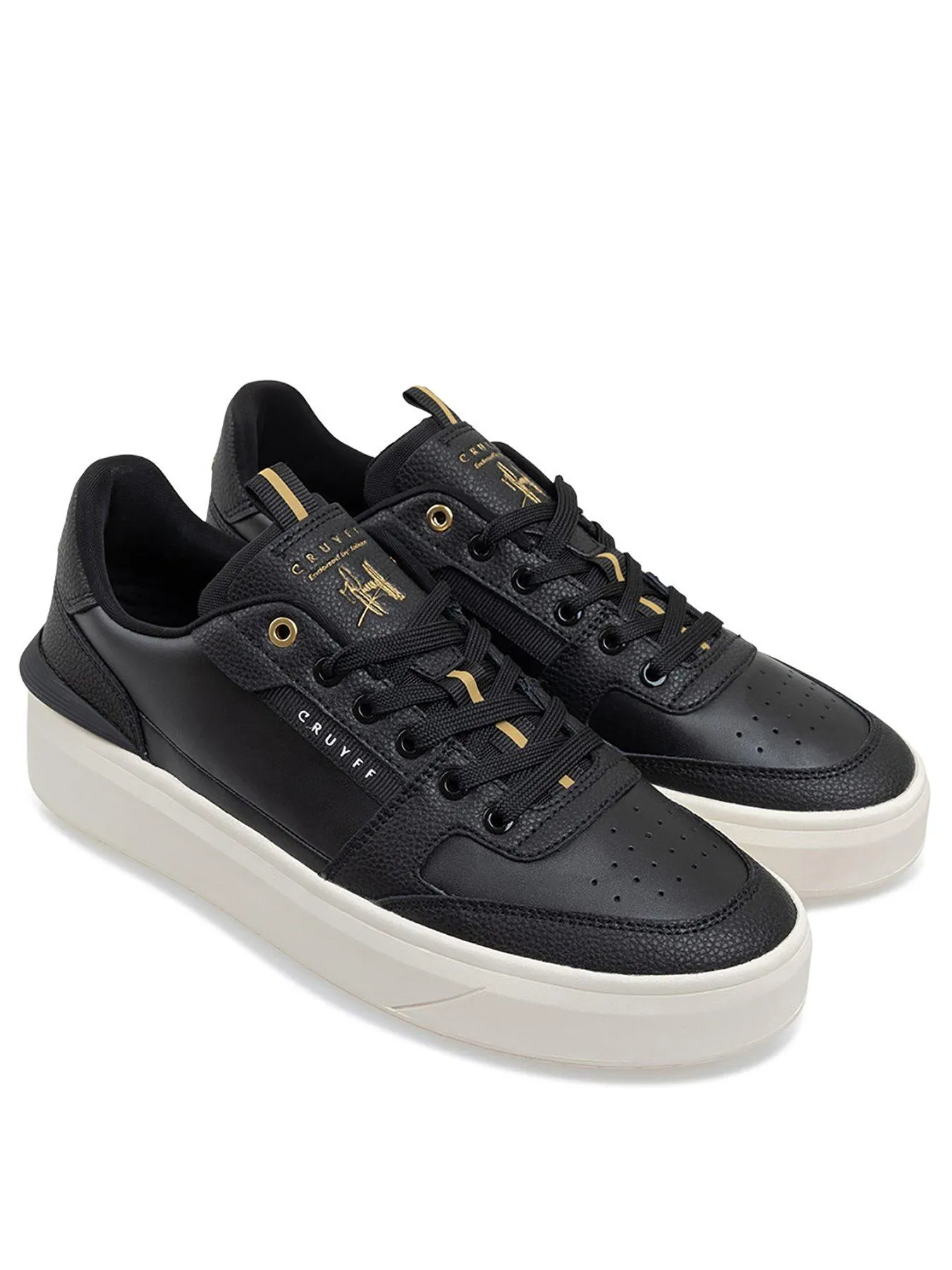 CRUYFF Endorsed Tennis Trainers - Black