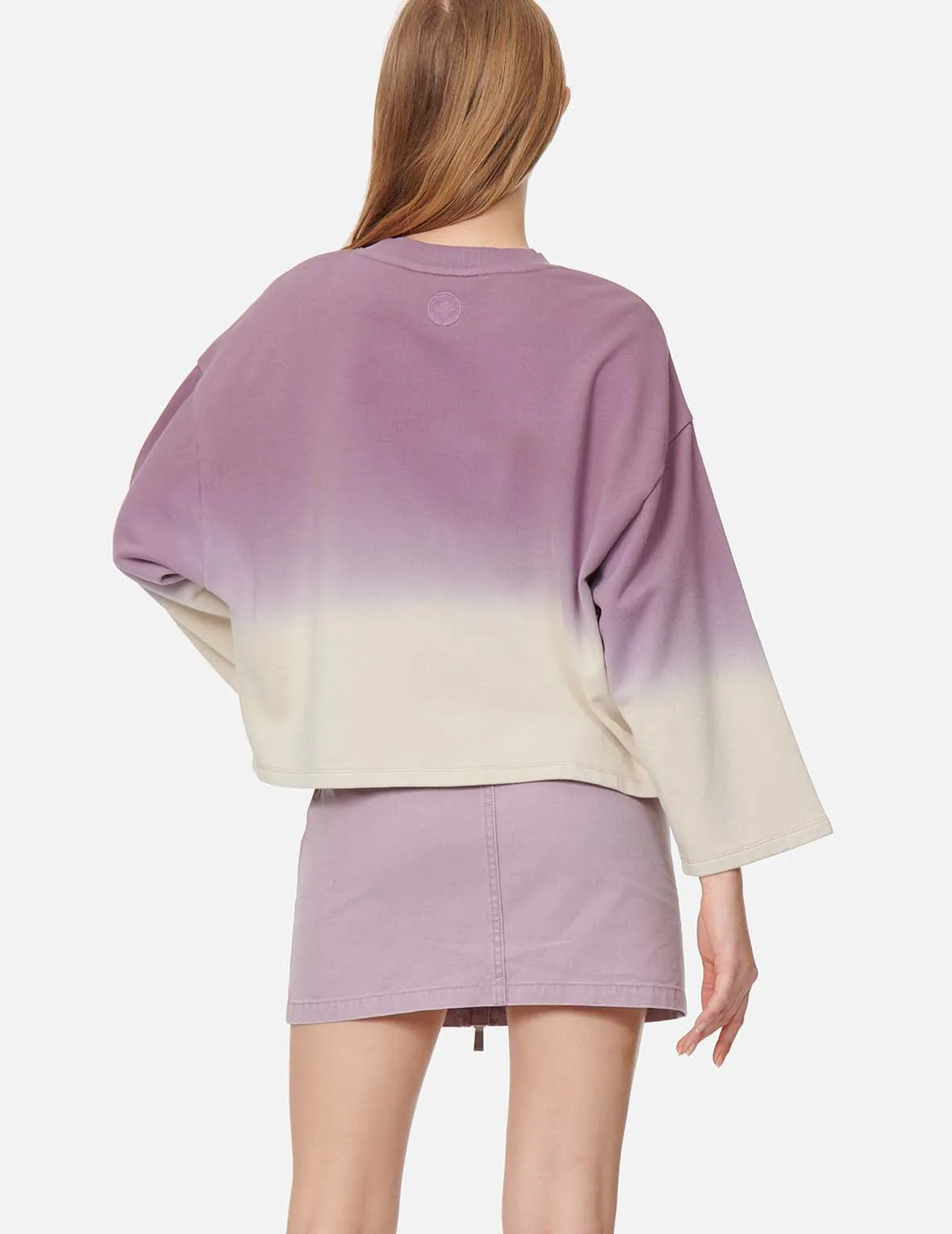 Dip-dyed Oversize Sweatshirt