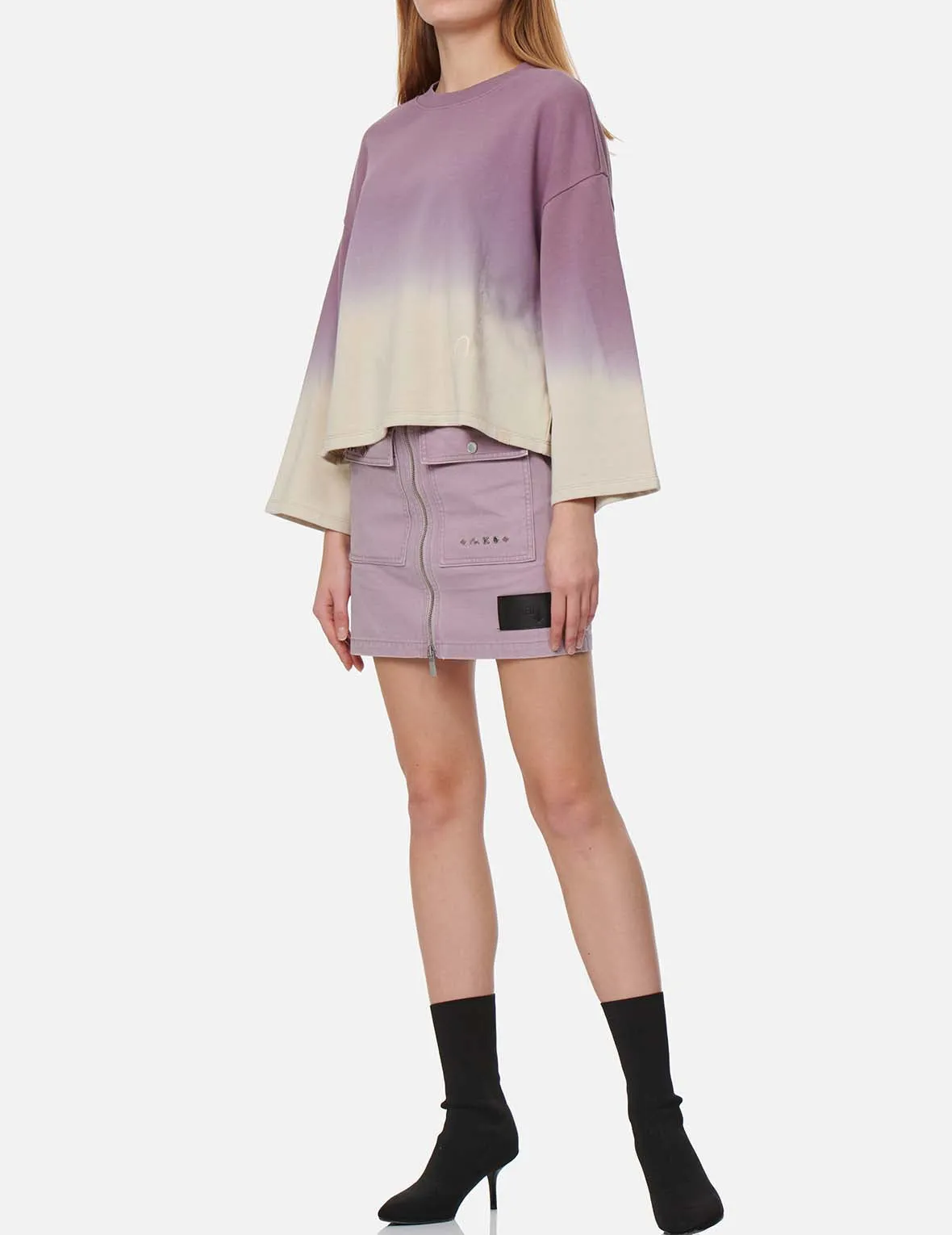 Dip-dyed Oversize Sweatshirt