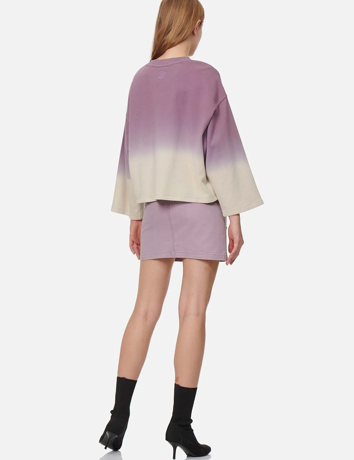 Dip-dyed Oversize Sweatshirt