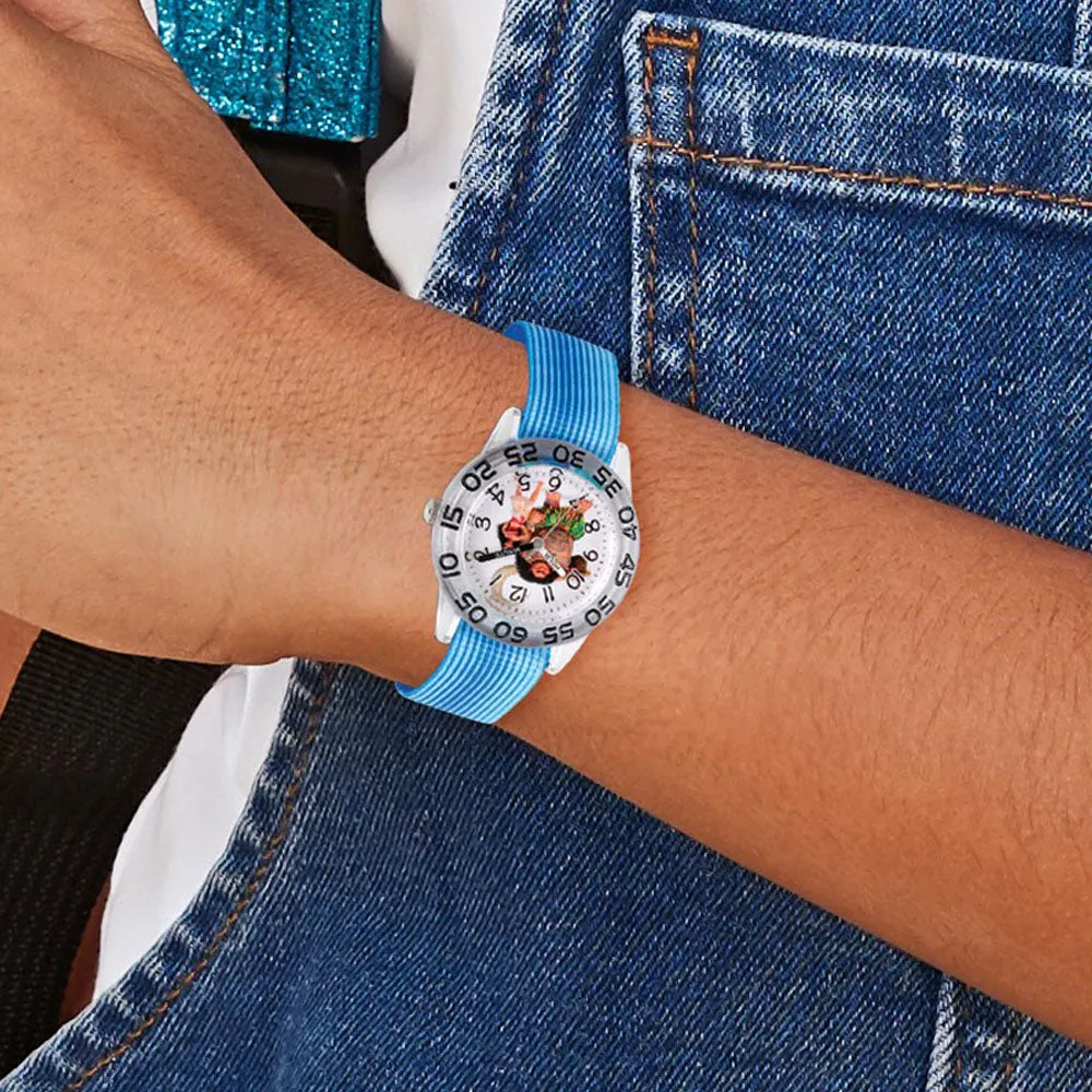 Moana Movie Inspired Children's Blue Strap Learning Watch