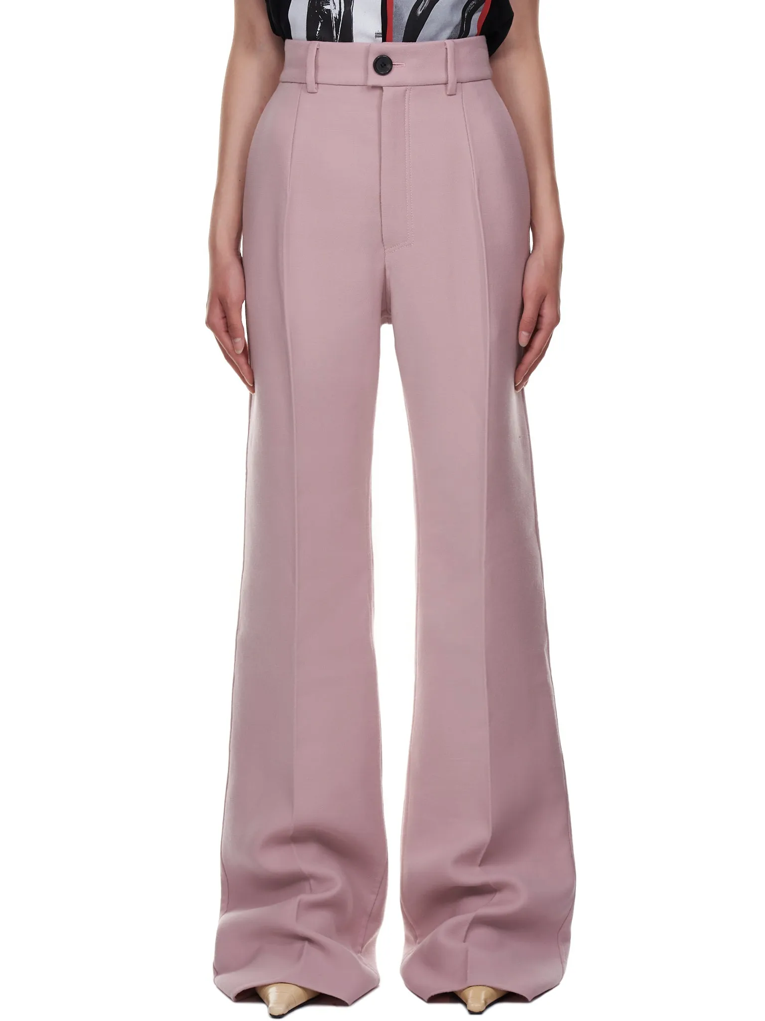 Double Faced Trousers (9WP059W-DFW-DUSTY-PINK)