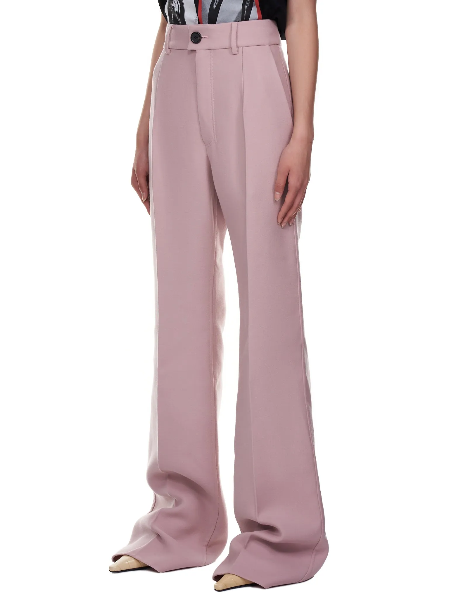 Double Faced Trousers (9WP059W-DFW-DUSTY-PINK)