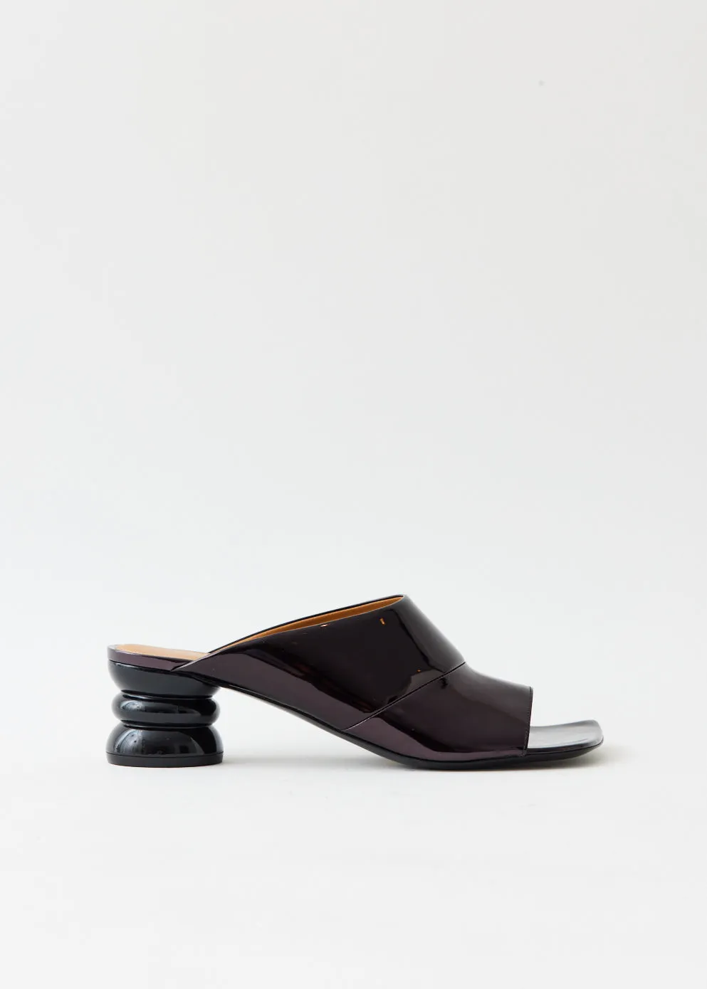 Dries Van Noten -  DD629 Patent Sandal Heels - Open toe