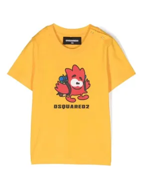 Yellow Dsquared2 T-Shirt