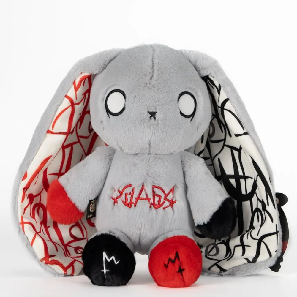 Dyslexia Rabbit Plush Stuffed Animal - Plushie Dreadfuls