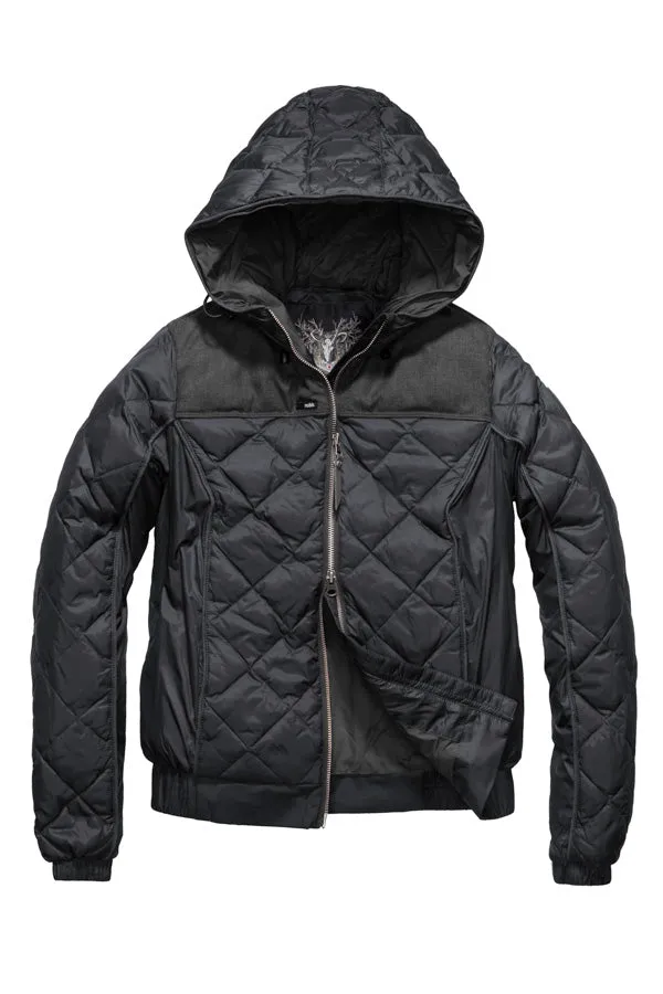 Elroy Men's Quilted Hooded Jacket