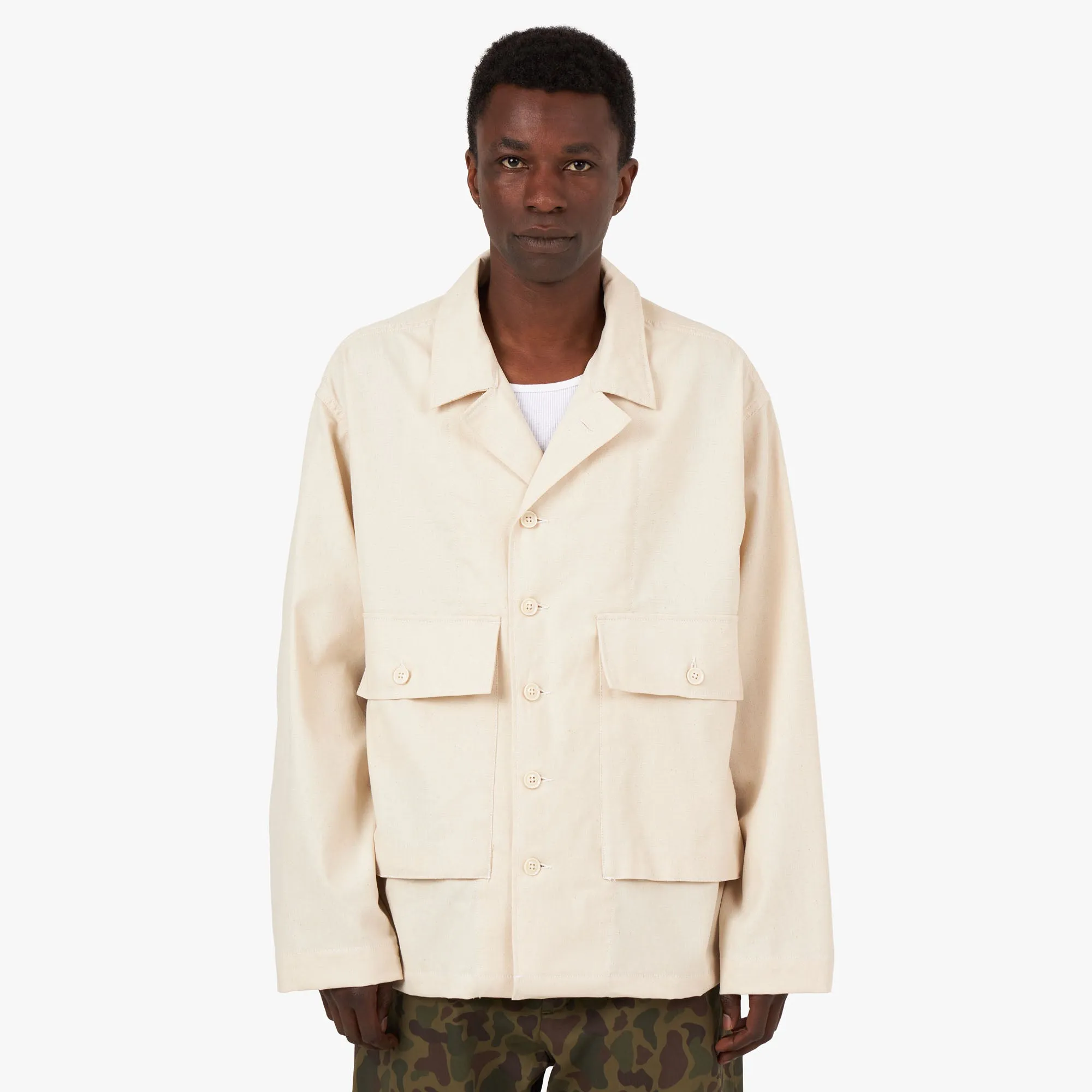 Engineered Garments Workaday Seabees Jacket / Natural