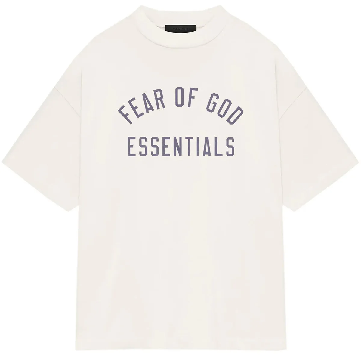 Essentials Men's Jersey Crewneck Tee (Shell White)