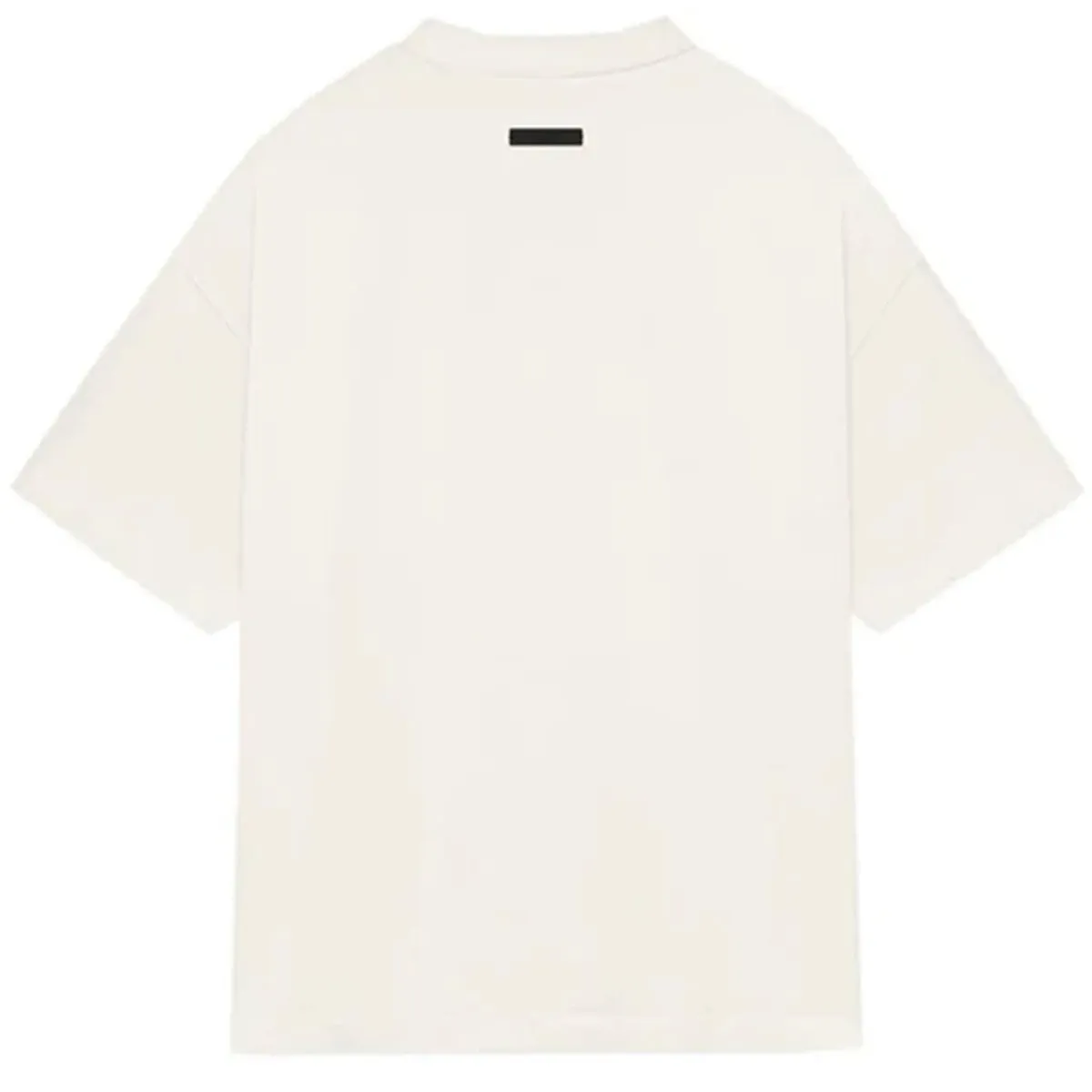 Essentials Men's Jersey Crewneck Tee (Shell White)