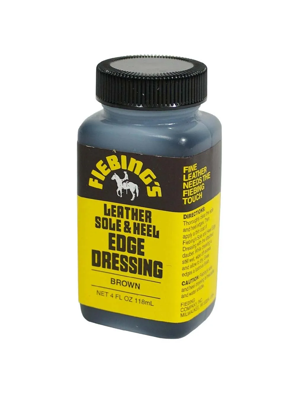 Fiebing's Leather Sole & Heel Edge Dressing 4oz